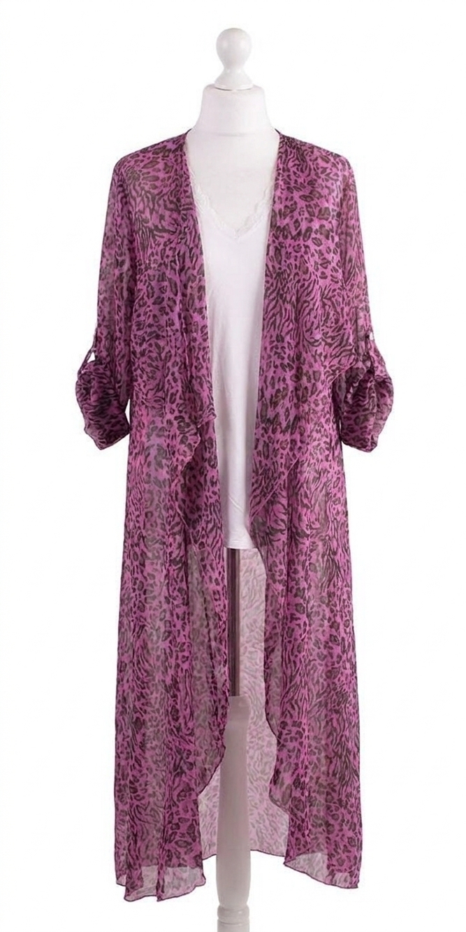 NEW GIGI MODA amalfi pull-on cardigan in hot pink